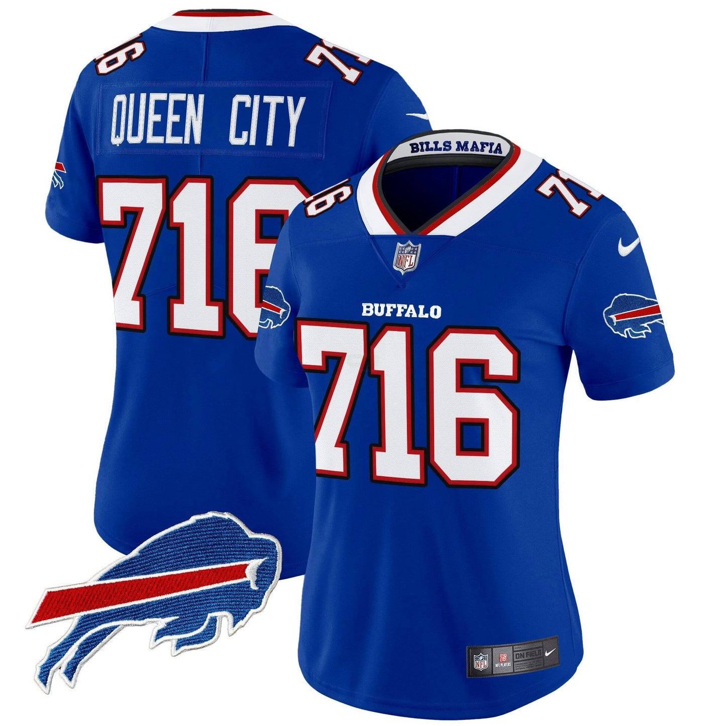Camisa NFL Women’s Buffalo 2025 “Rivalries” Vapor Limited Jersey