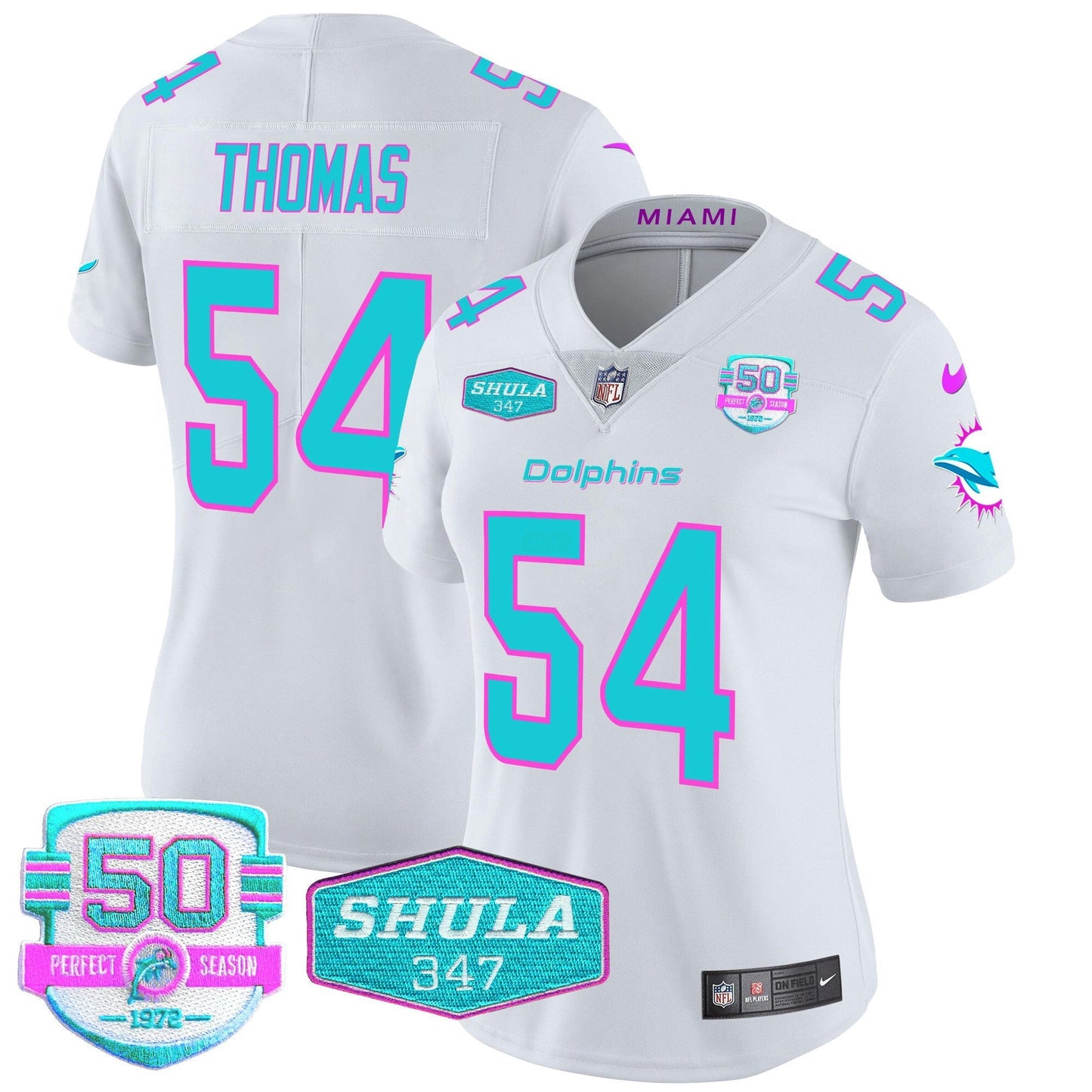 Camisa NFL Women’s “Miami Vice” Vapor Limited Jersey V2