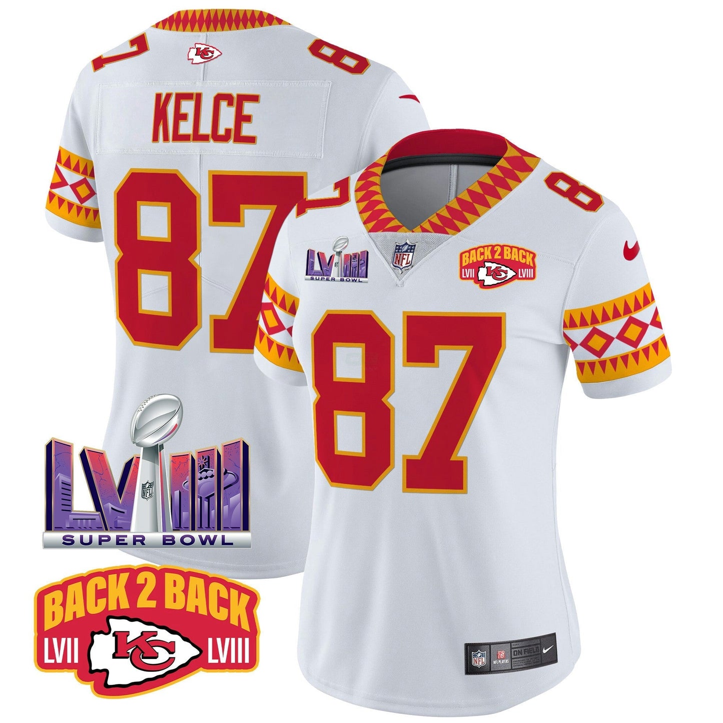 Camisa NFL Kansas City Chiefs Women’s Special Vapor Limited Jersey