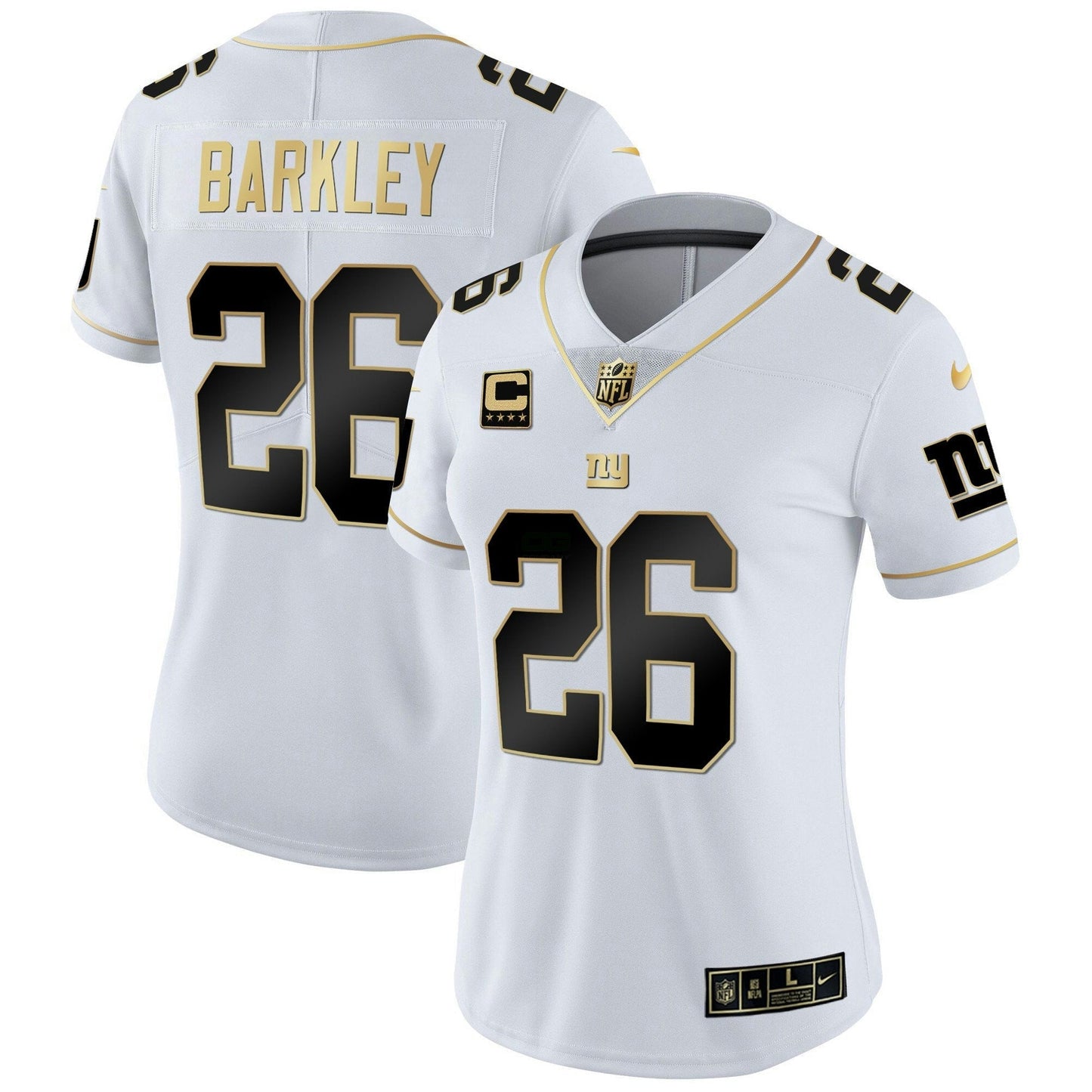 Camisa NFL New York Giants Women’s Vapor Dourada Jersey