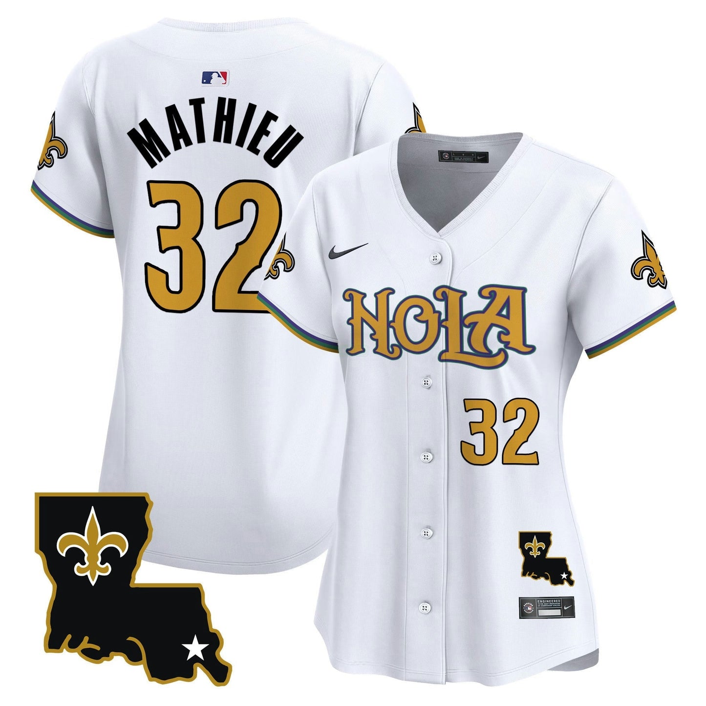 Camisa NFL New Orleans Saints Women’s Vapor Premier Limited Jersey
