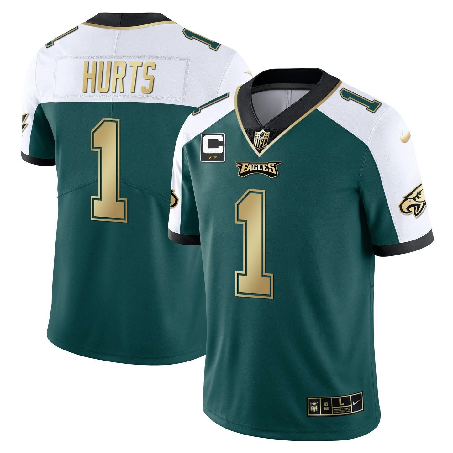 Camisa NFL Youth’s Gold & Split Vapor
