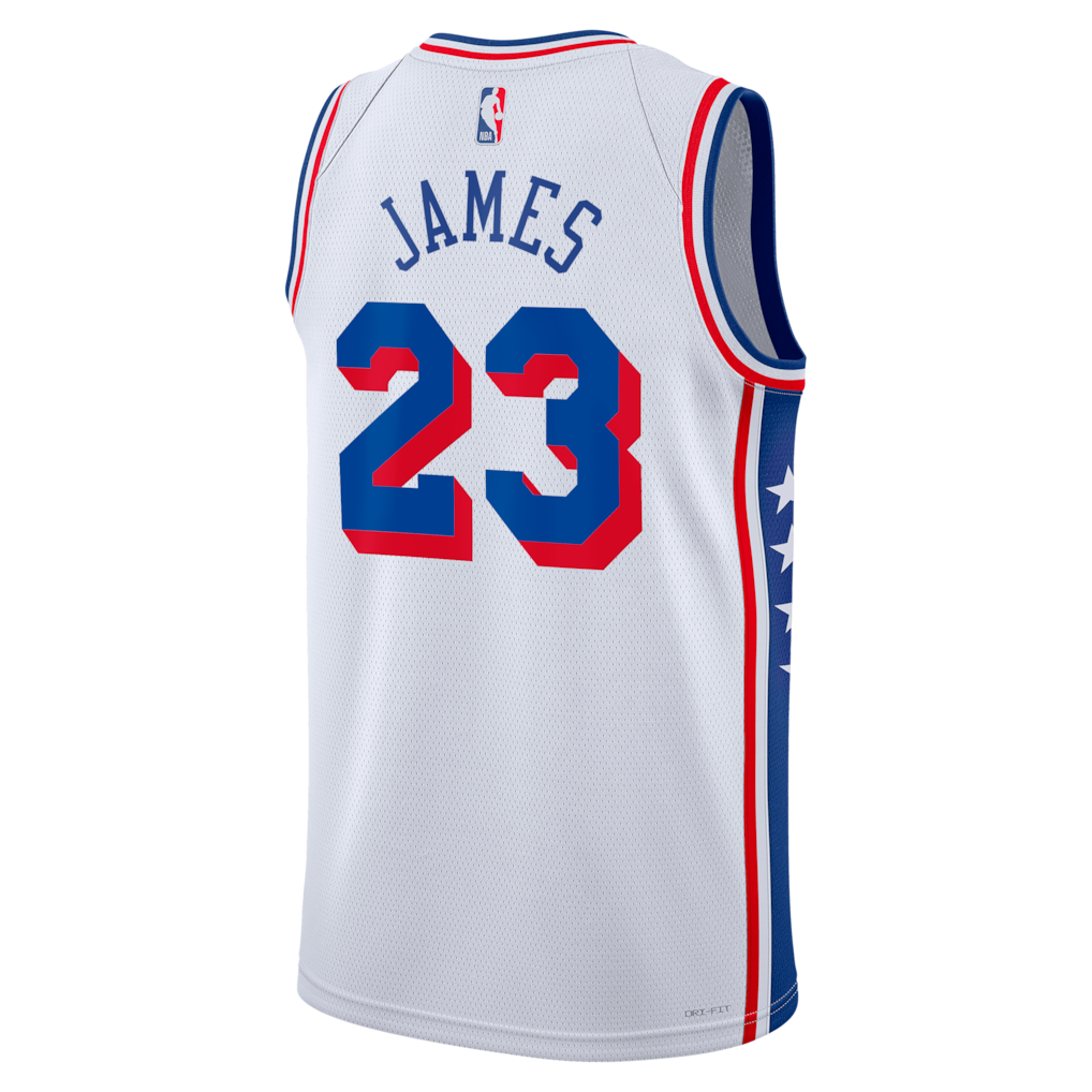 Camisa NBA Philadelphia 76ers Association Edition LeBron James