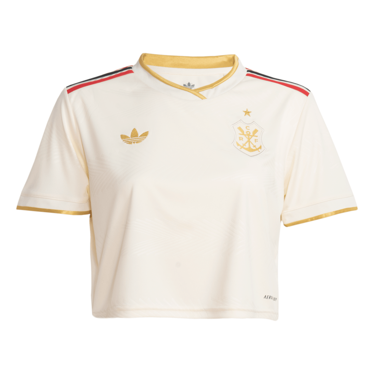 Cropped Flamengo Women's Jogo 3 Adidas 2025