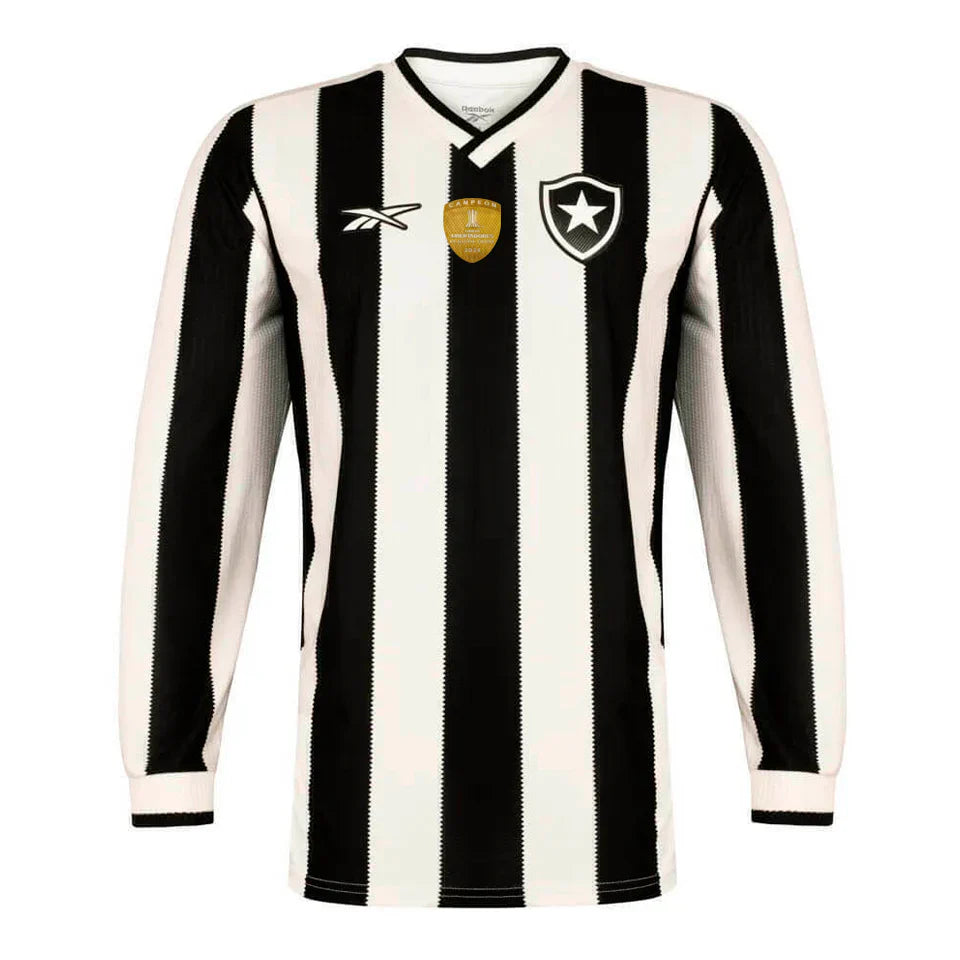 Jersey Long Sleeve Reebok Botafogo 2024/25 Long Sleeve - Patch Libertadores