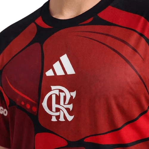 Jersey Flamengo Pré Jogo Adidas 2026