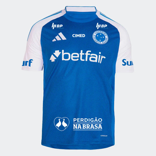 Jersey adidas Cruzeiro 2025/26 I with Sponsors