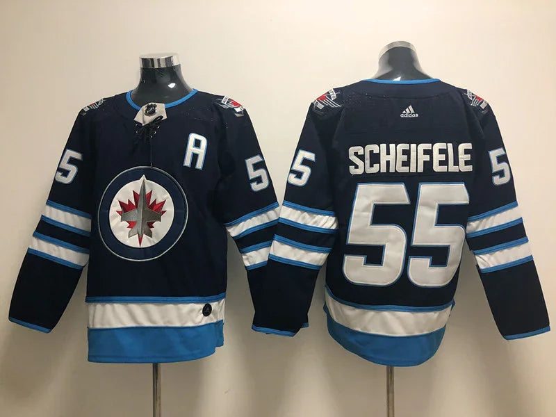 Jersey Winnipeg Jets Azul