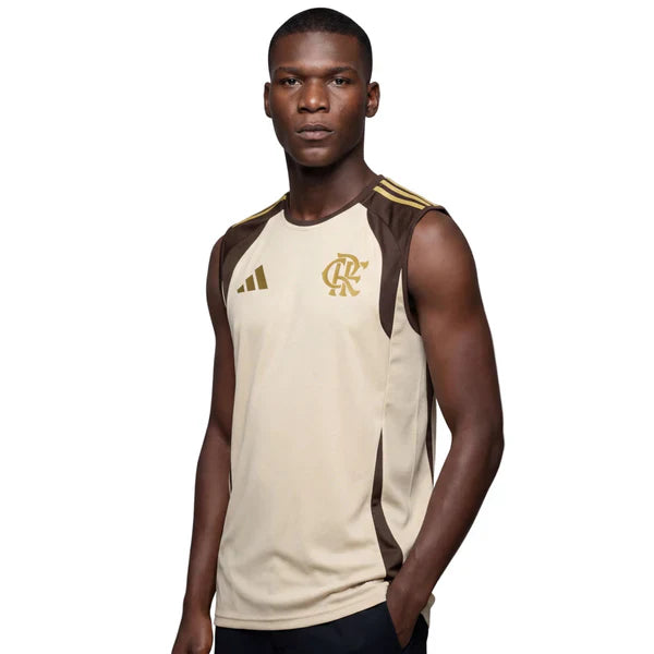 Regata Flamengo Training Adidas 2026 - Bege