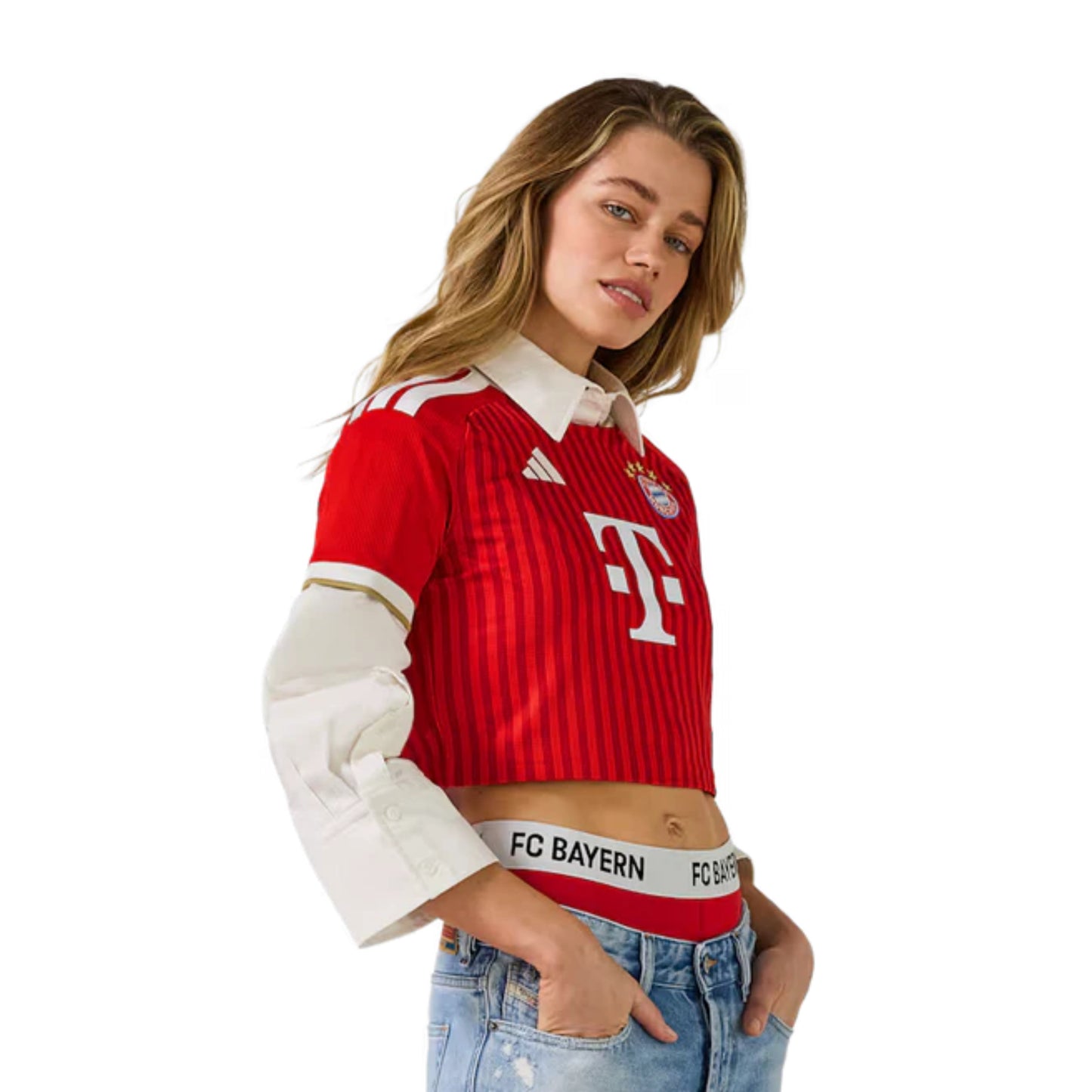 Bayern Munich Women Cropped Jersey Home 2026/27