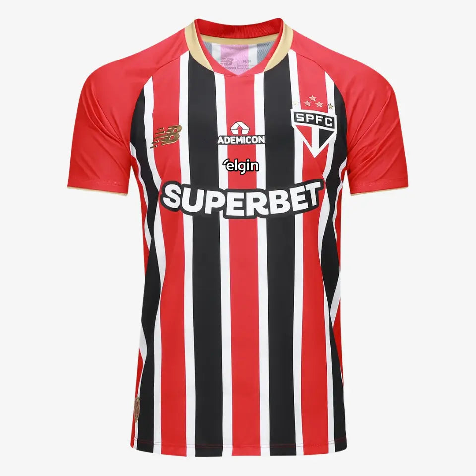Jersey New Balance São Paulo 2025/26 II Player [Slim Fit] with Sponsors [Slim Fit]