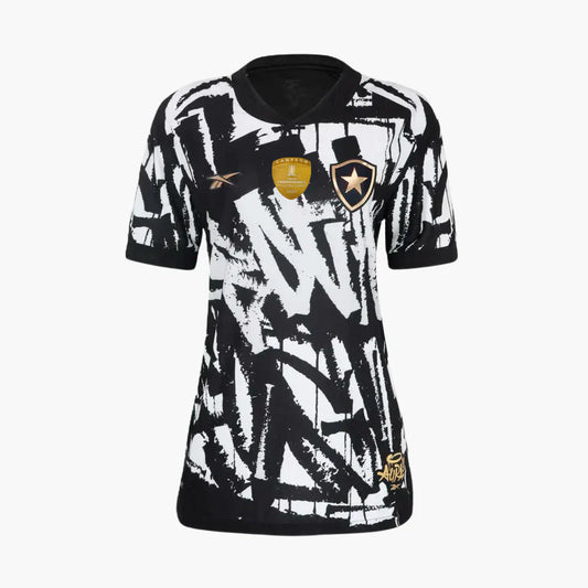 Jersey Women's Reebok Botafogo 2025/26 IV - Patch Campeao Libertadores