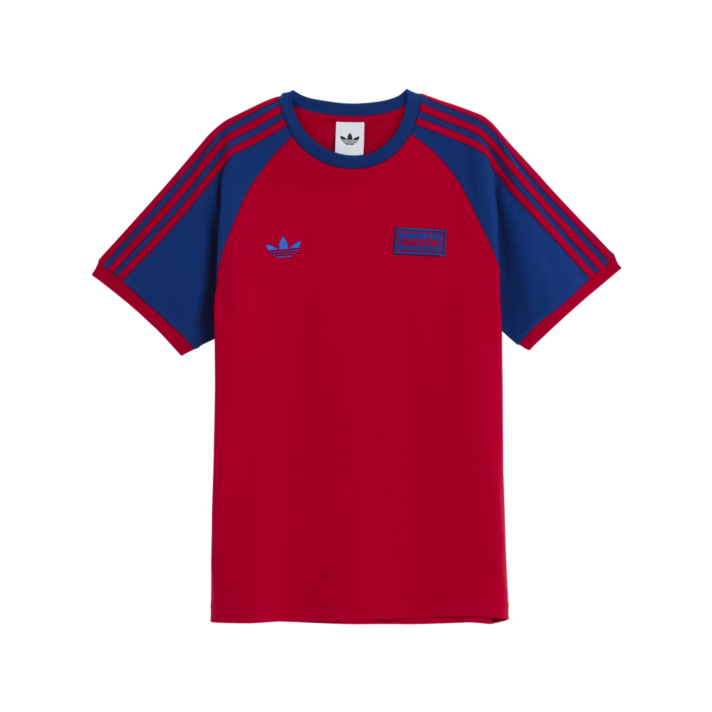 Adidas Originals Oasis Edition — Oasis Tour 3-Stripes Better Scarlet