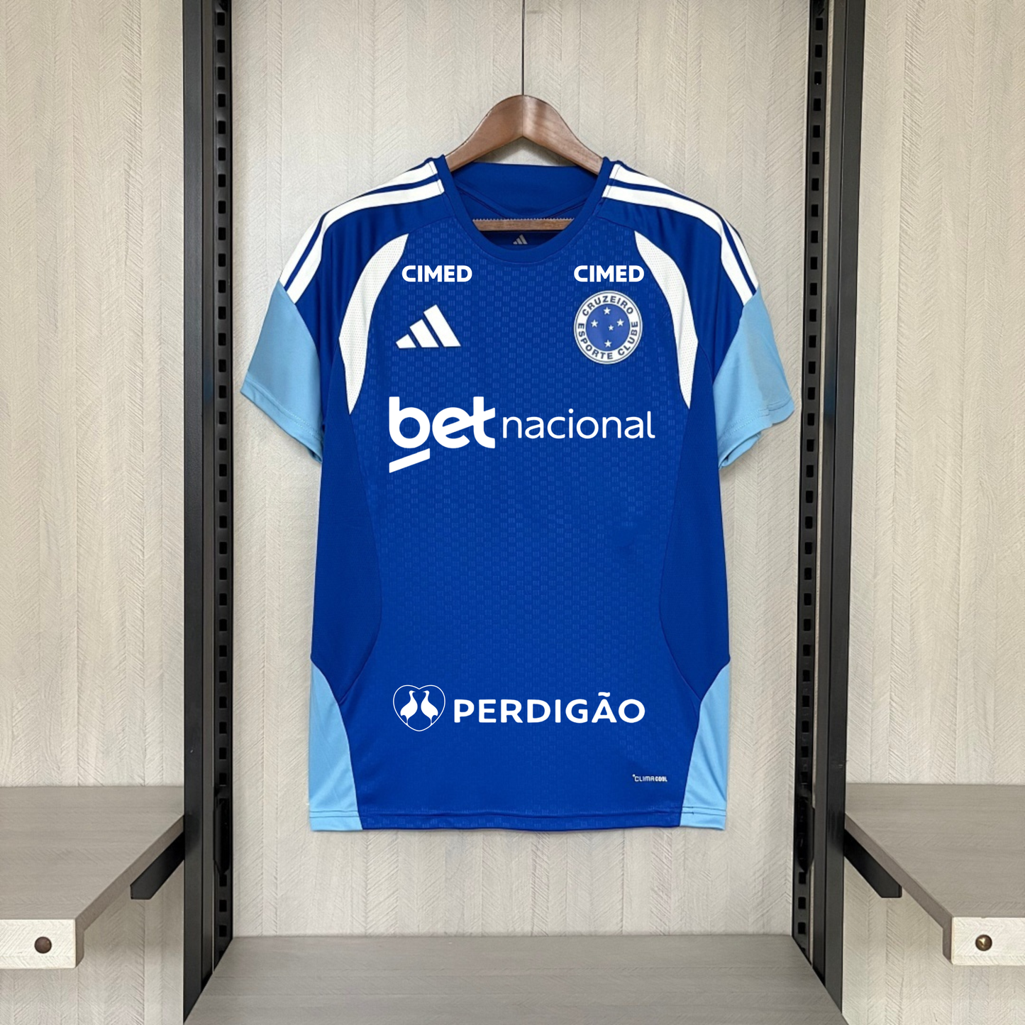 Jersey Adidas Cruzeiro Training Atleta 2026 - with Sponsors