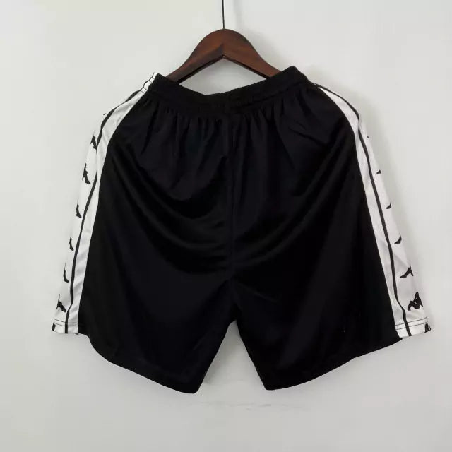 Short Vasco da Gama Retrô 2000 - Kappa Men's - Preto e Branco