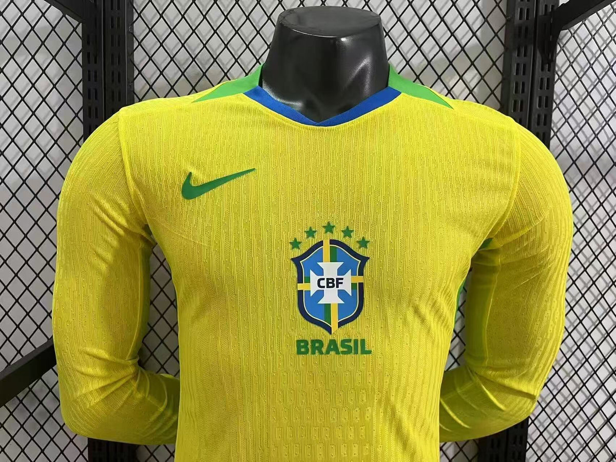 Brazil 2025/26 Authentic Player [Slim Fit] Player Long Sleeve Brasil [Slim Fit]