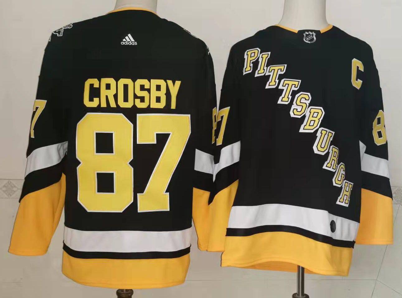 Camisa NHL Pittsburgh Penguins Jersey Preta 21/22