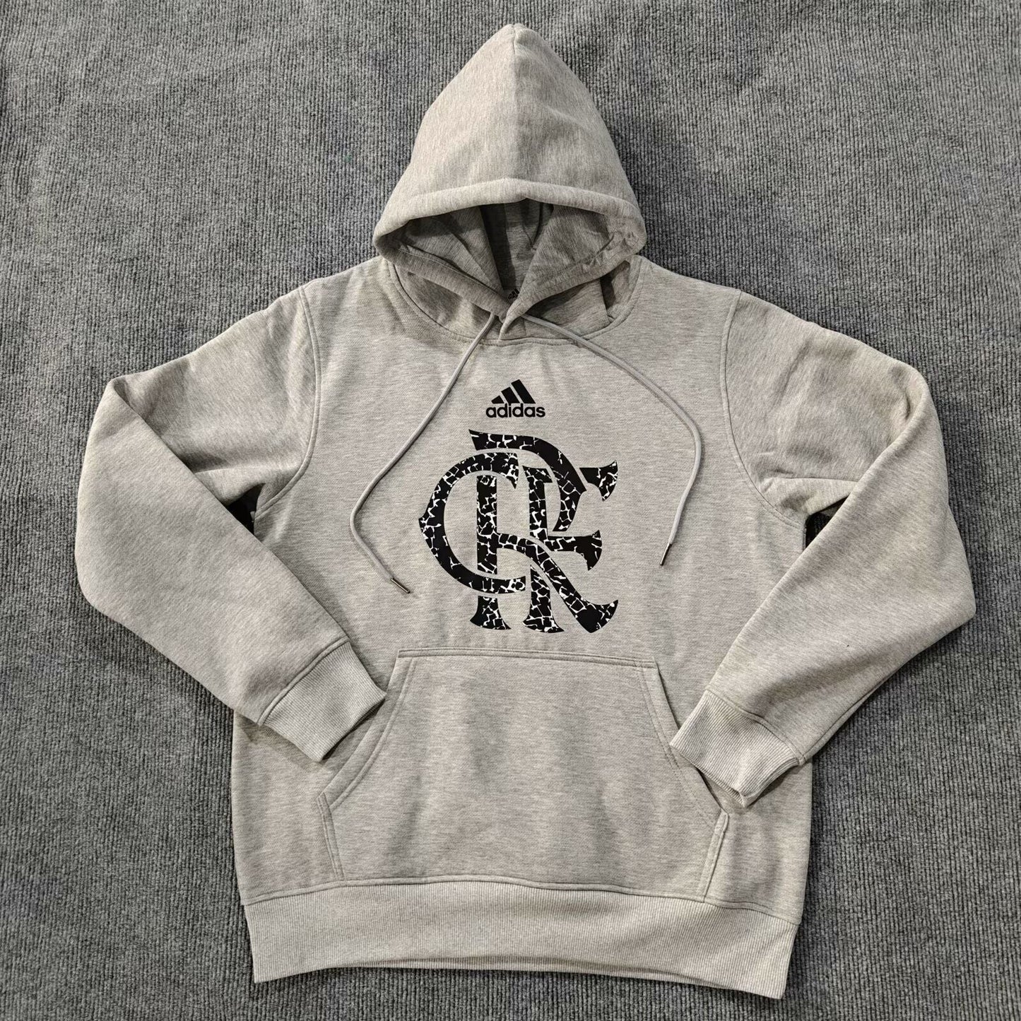 Moleton Flamengo Cinza - Adidas