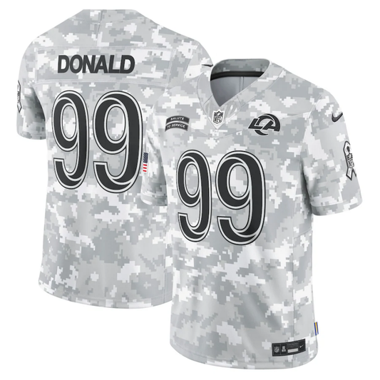 Camisa NFL Los Angeles Rams Vapor F.U.S.E. Limited Jersey Salute To Service 2024