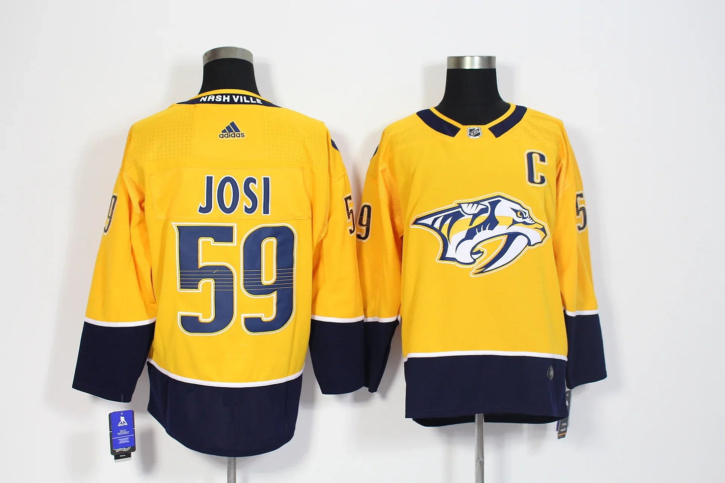 Jersey Nashville Predators Ouro