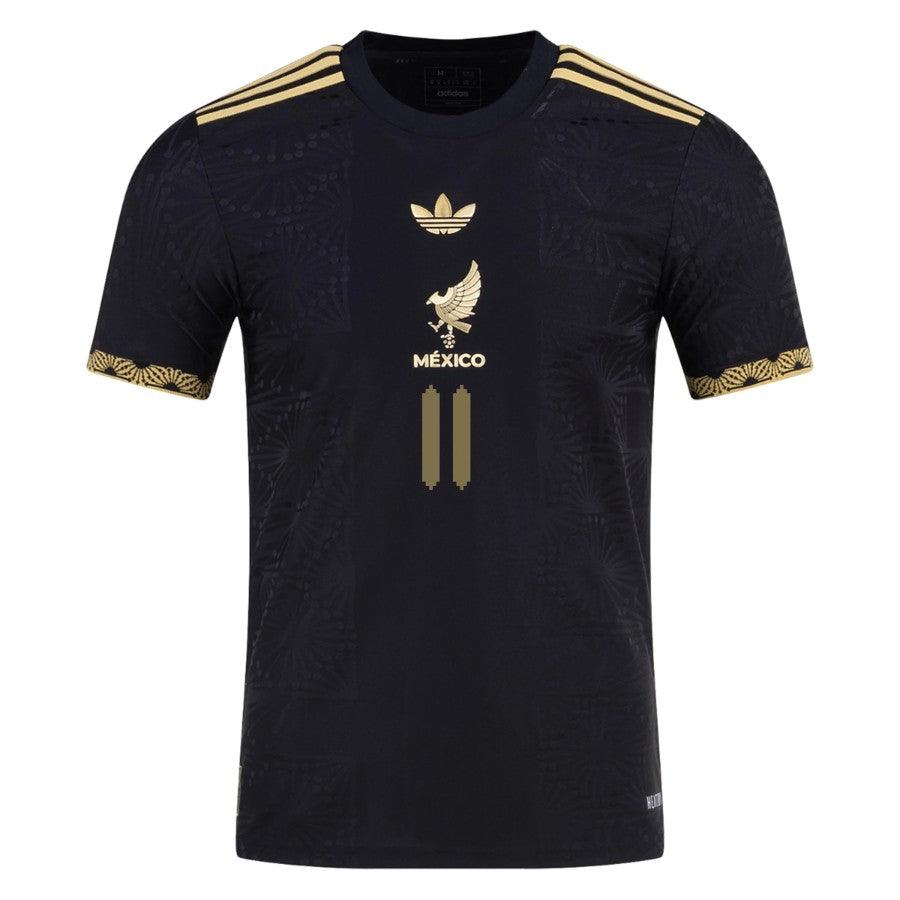 Mexico Santiago Giménez 2025 Special Edition Authentic Player [Slim Fit] Player Third Jersey by adidas