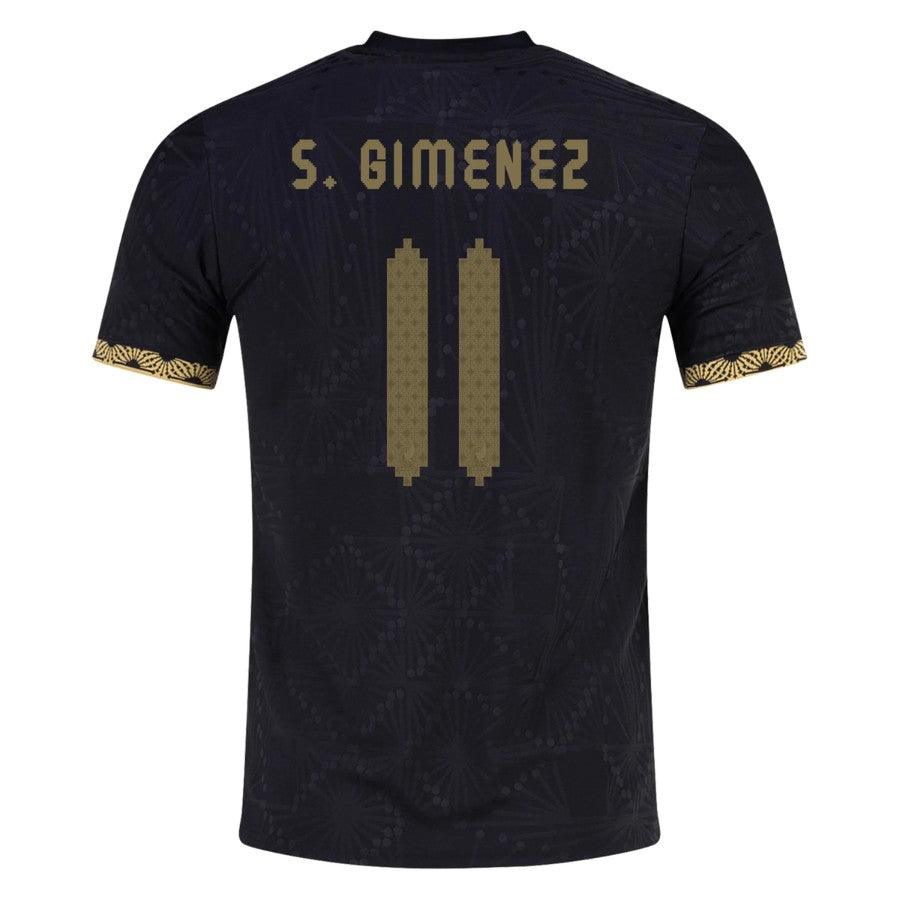 Mexico Santiago Giménez 2025 Special Edition Authentic Player [Slim Fit] Player Third Jersey by adidas