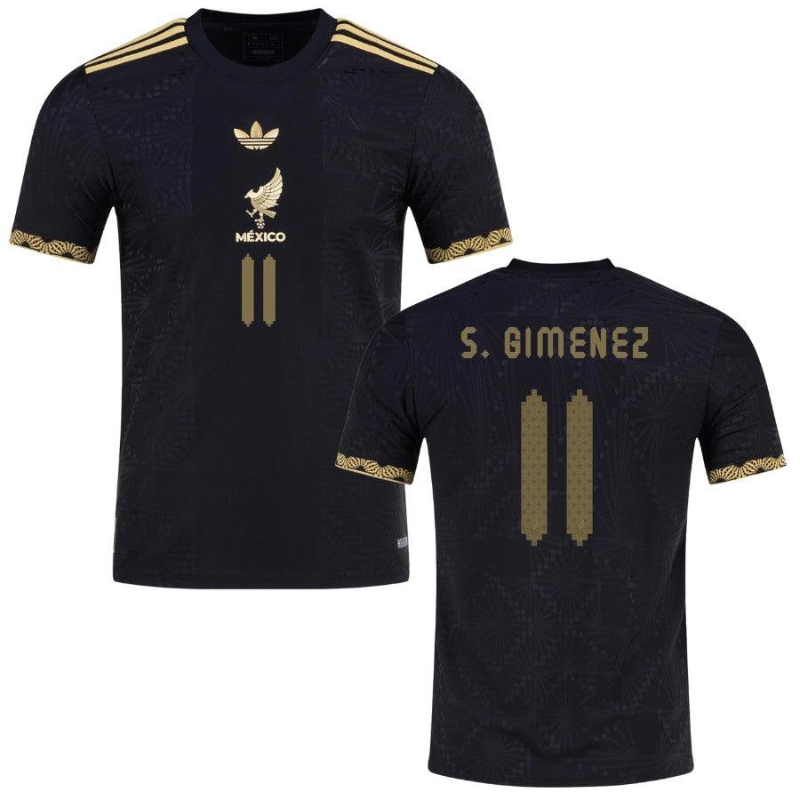 Mexico Santiago Giménez 2025 Special Edition Authentic Player [Slim Fit] Player Third Jersey by adidas
