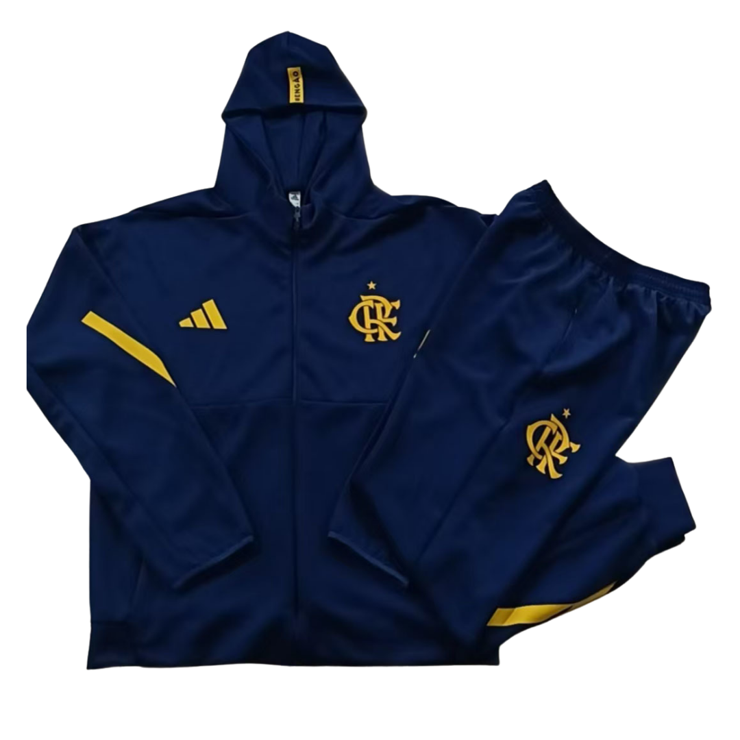 Set Adidas Flamengo Azul e Amarelo - Training