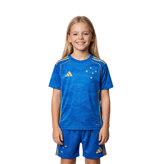 Set Kids adidas Cruzeiro 2025/26 Third Menina Kids