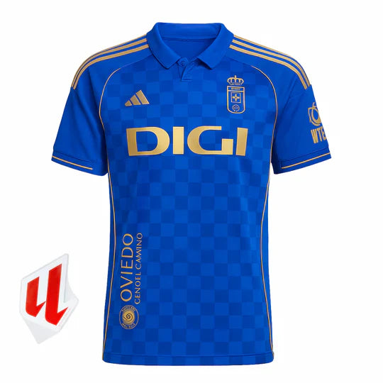 Camiseta Real Oviedo I 25/26 - Fan Version