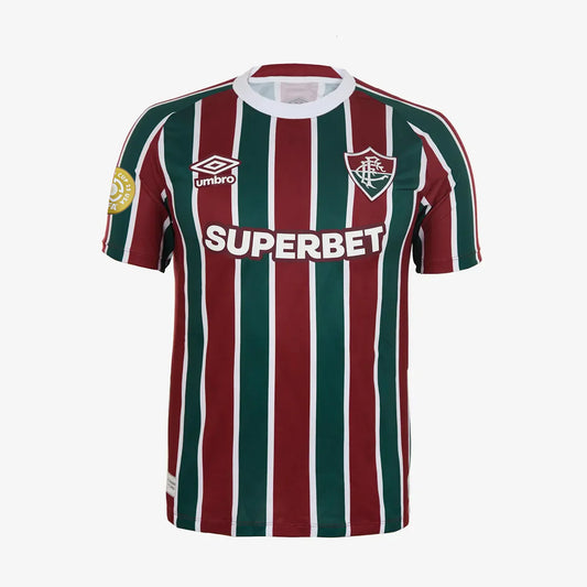 Jersey Umbro Fluminense 2025/26 I Player [Slim Fit] Authentic Player [Slim Fit] - Patch Mundial [Slim Fit]