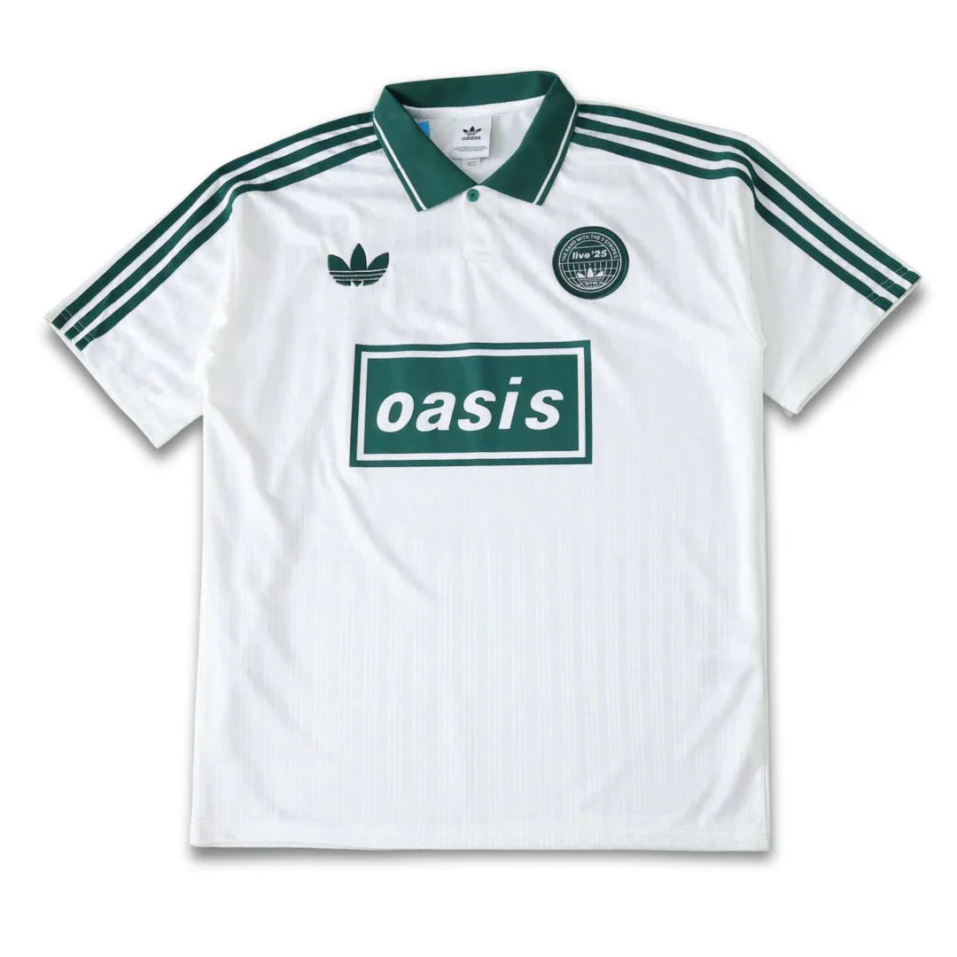 Adidas Originals x Oasis Tour Jacquard Jersey White/Green