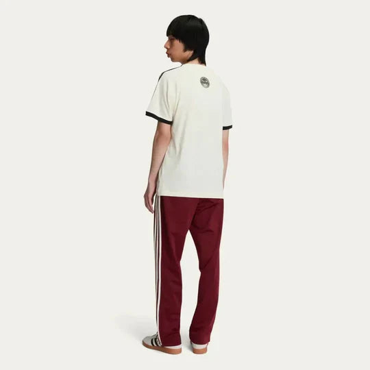 Adidas Originals Oasis Edition — Oasis Tour 3 Stripes Cream White Jersey