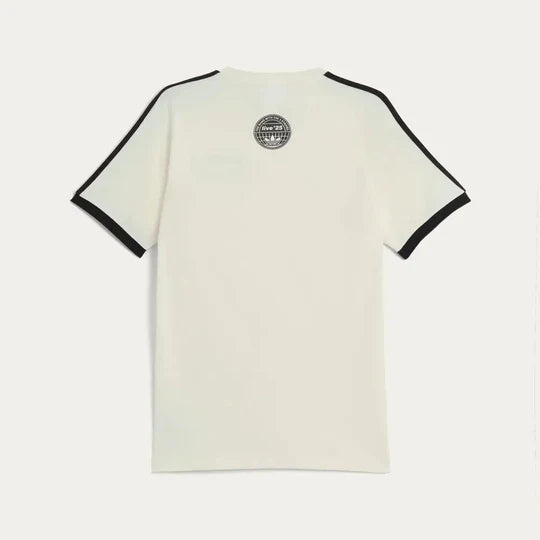 Adidas Originals Oasis Edition — Oasis Tour 3 Stripes Cream White Jersey