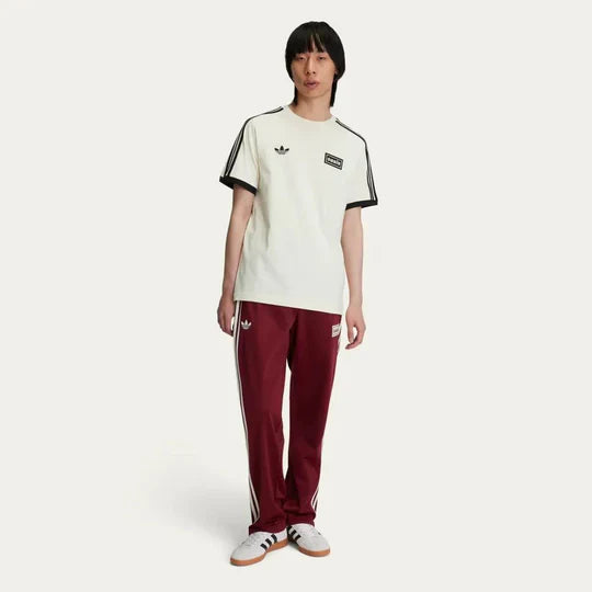 Adidas Originals Oasis Edition — Oasis Tour 3 Stripes Cream White Jersey