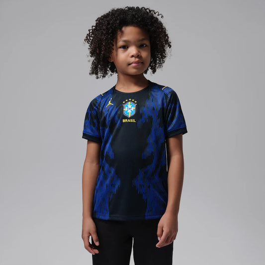 Brazil Kids Jordan Away 2026 World Cup - Kit Kids Brasil