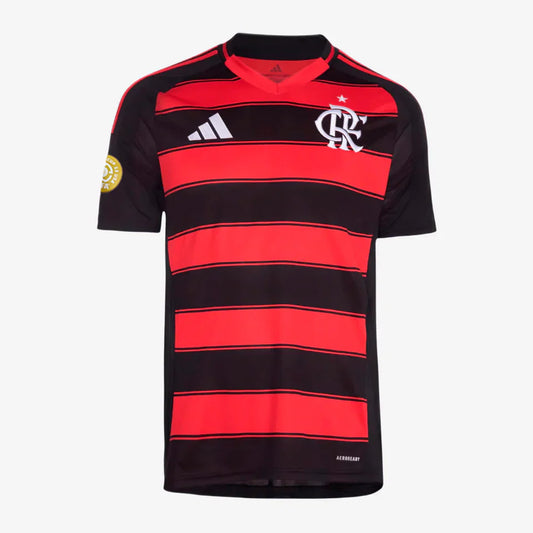 Jersey Adidas Flamengo 2025/26 I + Patch Mundial de Clubes