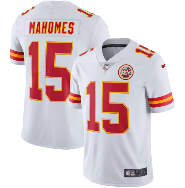 Camisa NFL Kansas City Chiefs Vapor Limited Jersey Branca