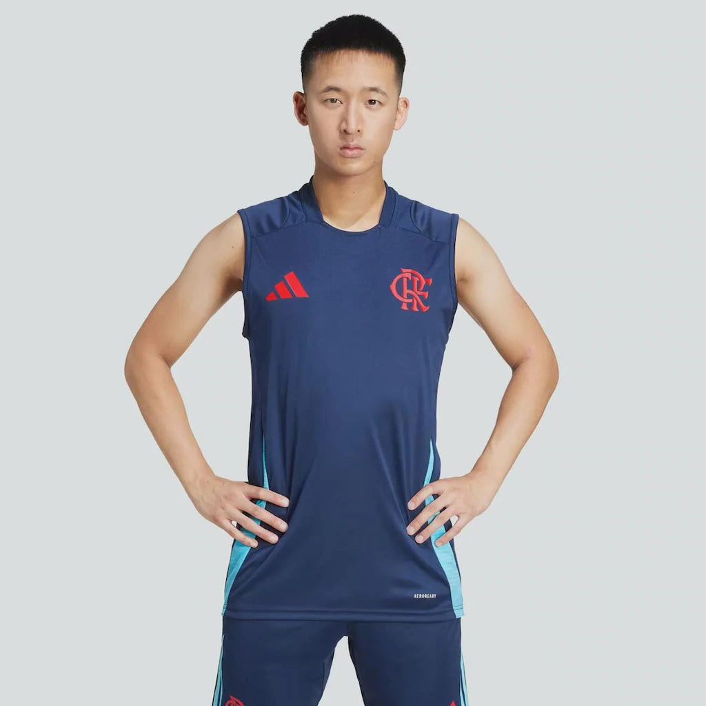 Flamengo Training 2025/26 Regata Azul - Fan Version