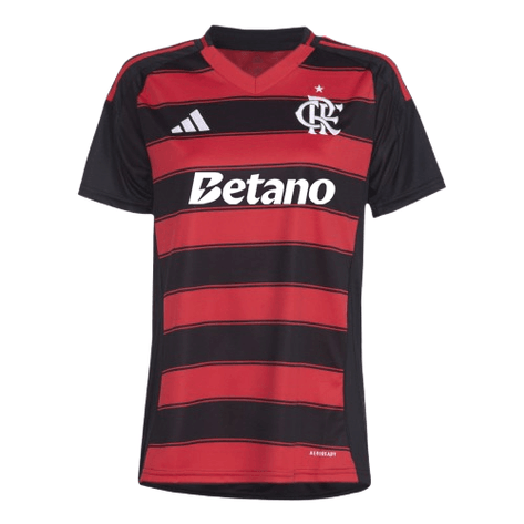 Jersey Women's Adidas Flamengo 2025/26 I with Sponsors