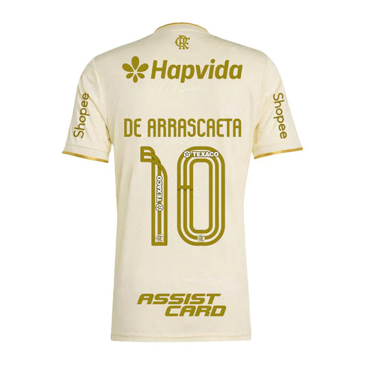 Manto Flamengo Jogo 3 2025/26 – Fan version #10 Arrascaeta