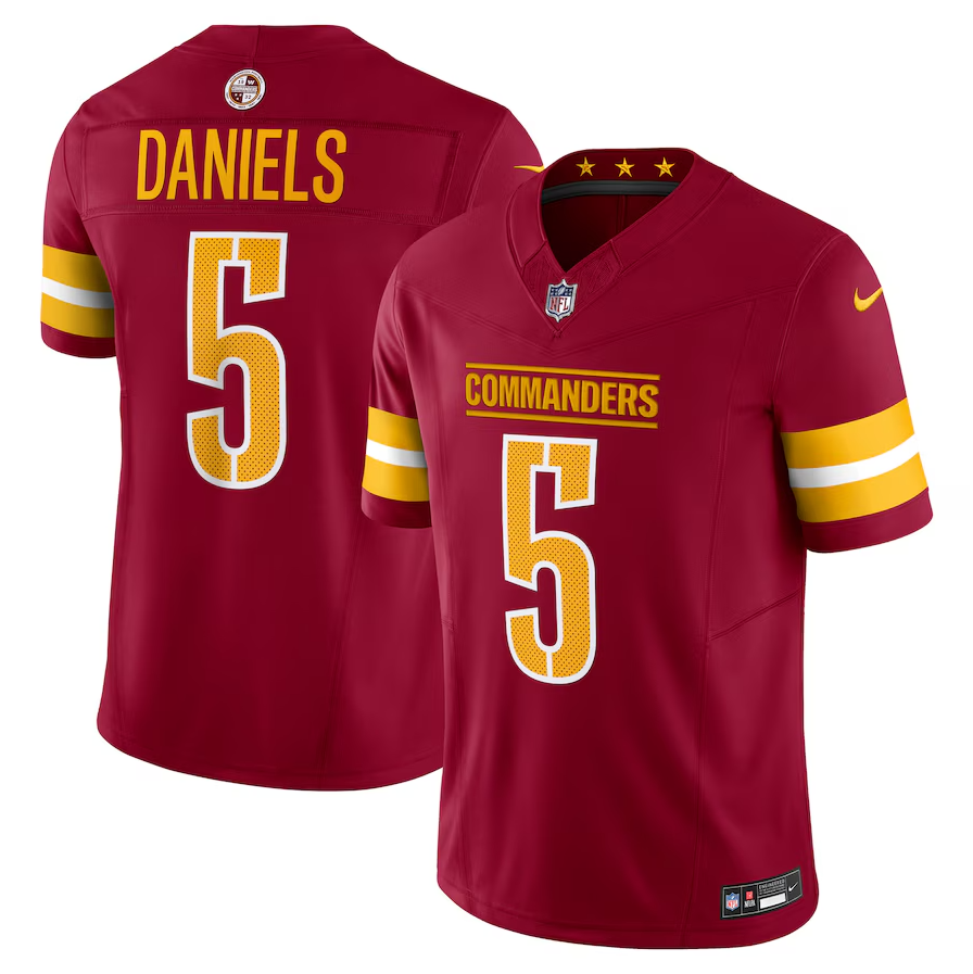 Camisa NFL Washington Commanders Vapor F.U.S.E. Limited Jersey Vermelha