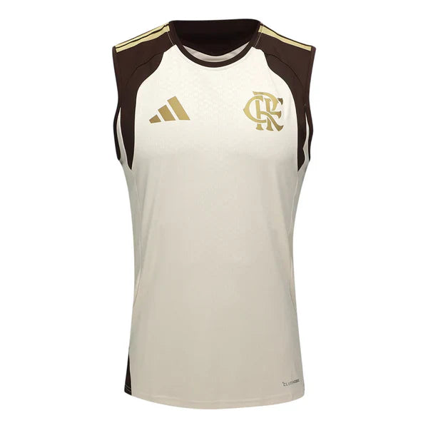 Regata Flamengo Training Adidas 2026 - Bege