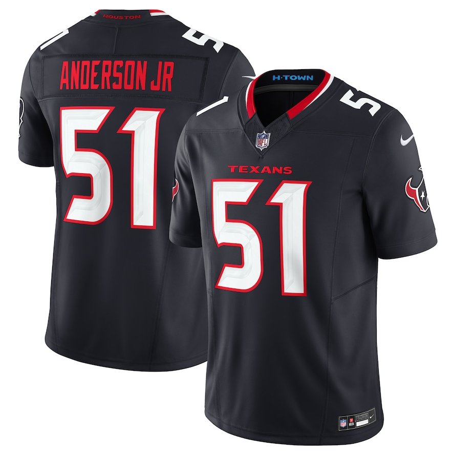 Camisa NFL Houston Texans Vapor F.U.S.E. Limited Jersey Azul Marinho