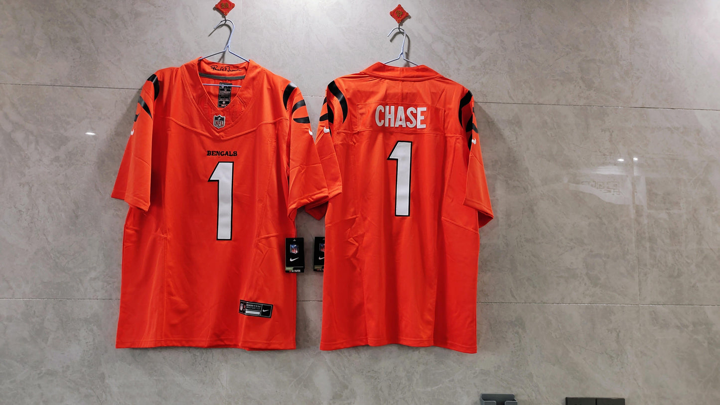 Camisa NFL Cincinnati Bengals Vapor F.U.S.E. Limited Jersey Laranja