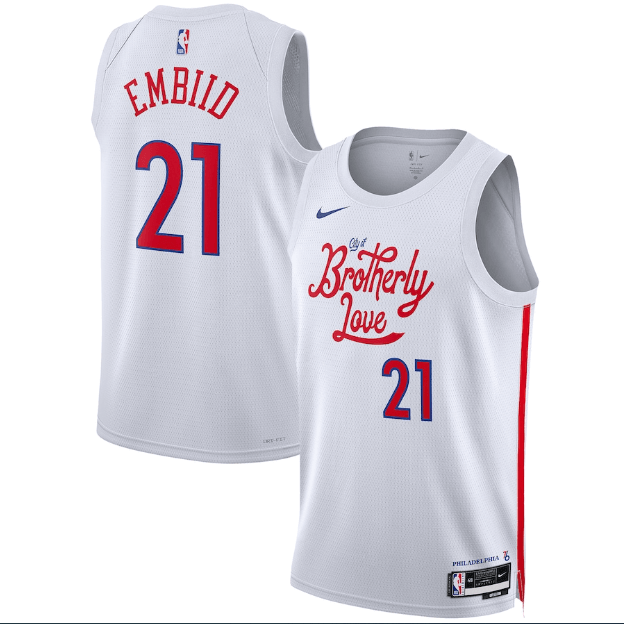 Regata Philadelphia 76ers City Edition 22/23