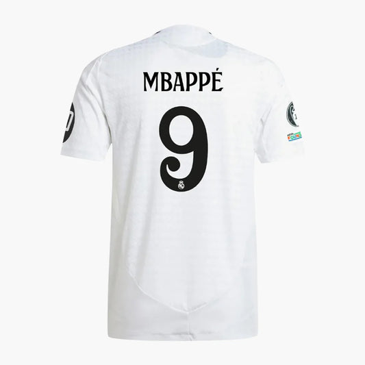 Real Madrid Home Jersey 2025/26 - Kylian Mbappé #9