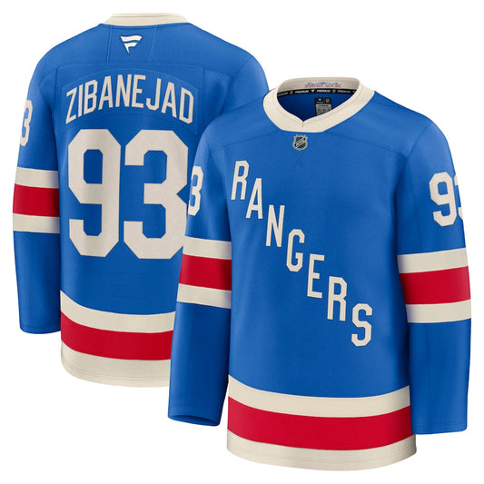 Camisa NHL New York Rangers Jersey Azul Claro