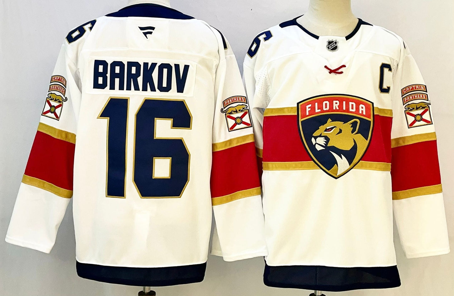 Camisa NHL Jersey Florida Panthers Branca