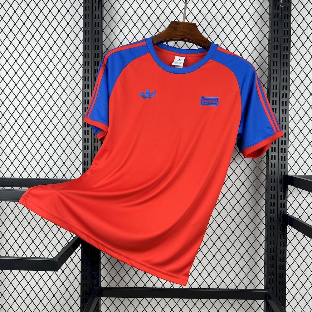 Adidas Originals Oasis Edition — Oasis Tour 3-Stripes Better Scarlet